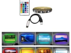 KIT TV BANDA LED RGB LA USB, 3M